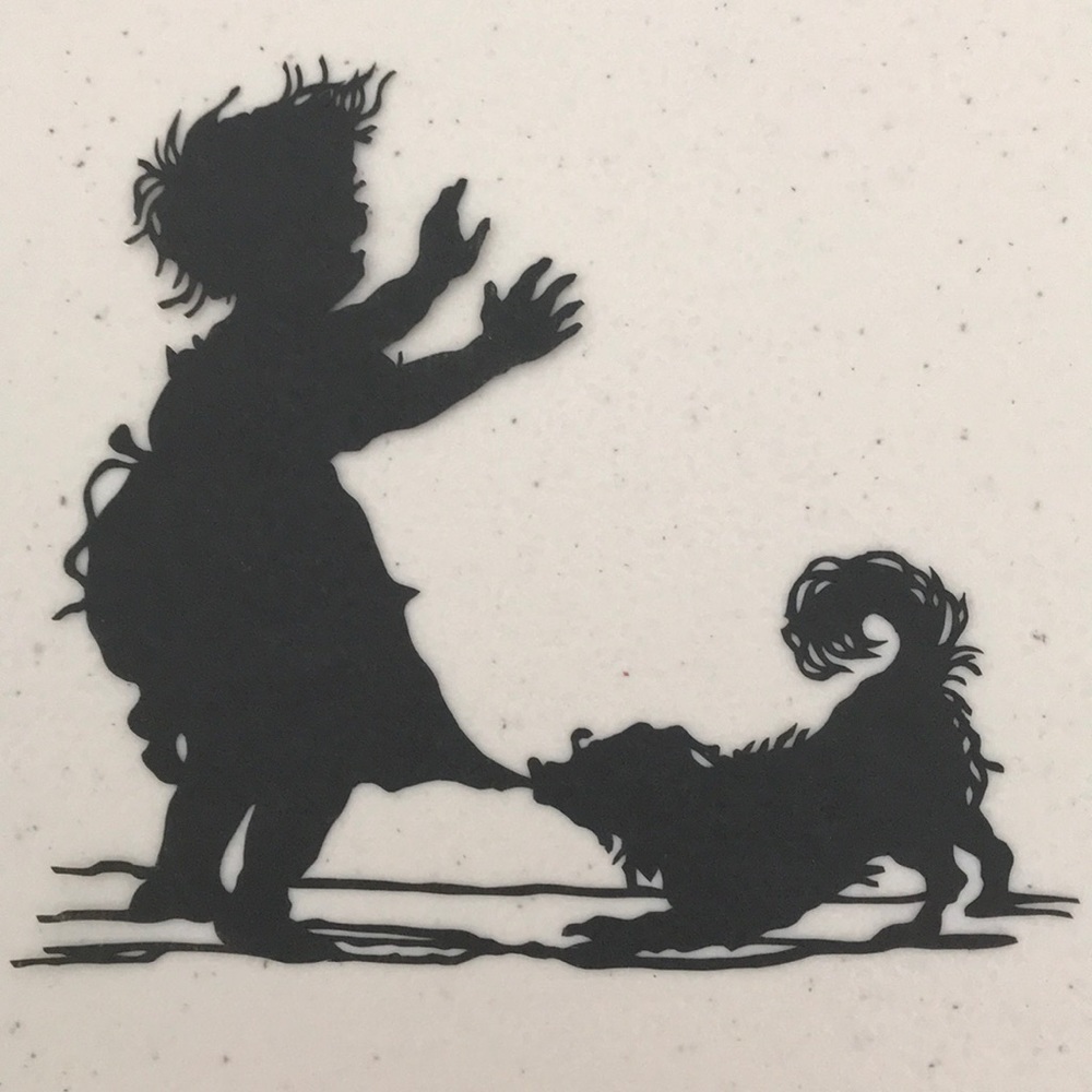 Childhood π₯ SET π Handmade PaperCut Silhouette Scherenschnitte π₯ Modern - Picture 3 of 13